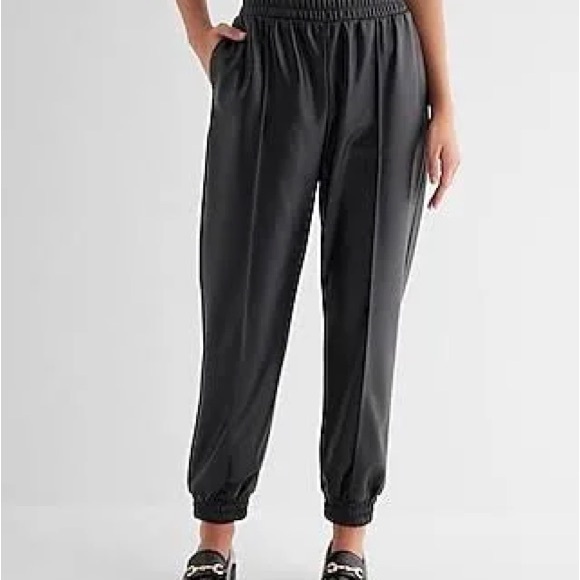 Leather joggers - Picture 4 of 4